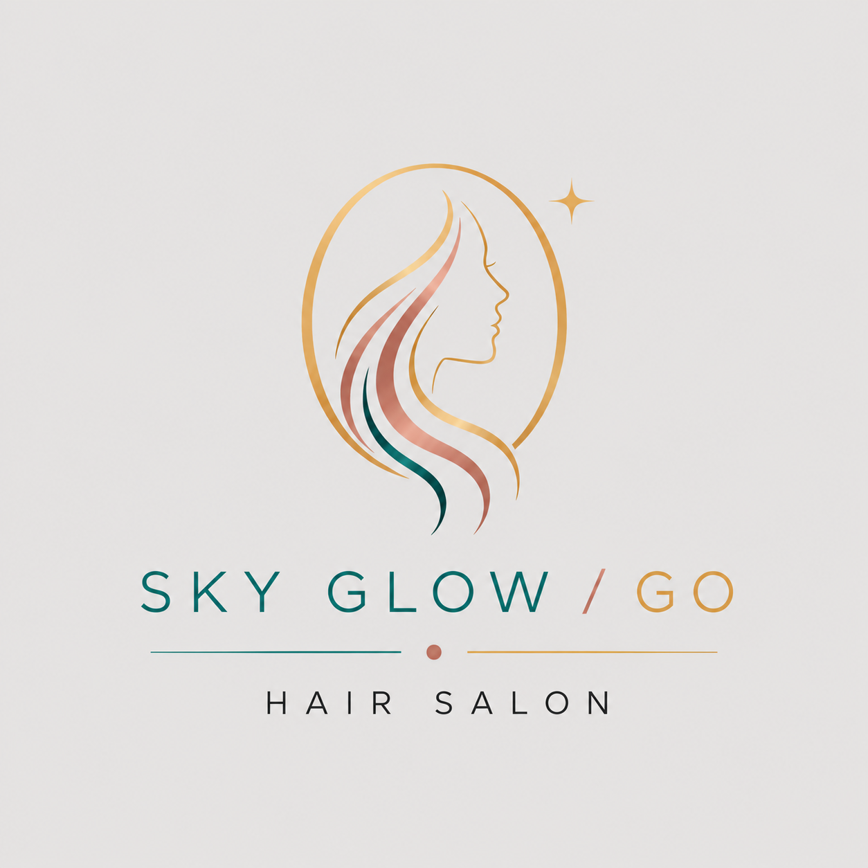Salon Sky Glow/Go logo